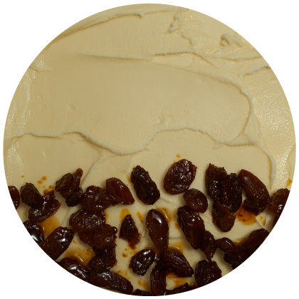 Chill Gelato rum and raisin flavour